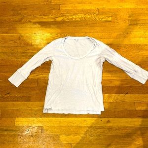 James Perse womens long sleeve top